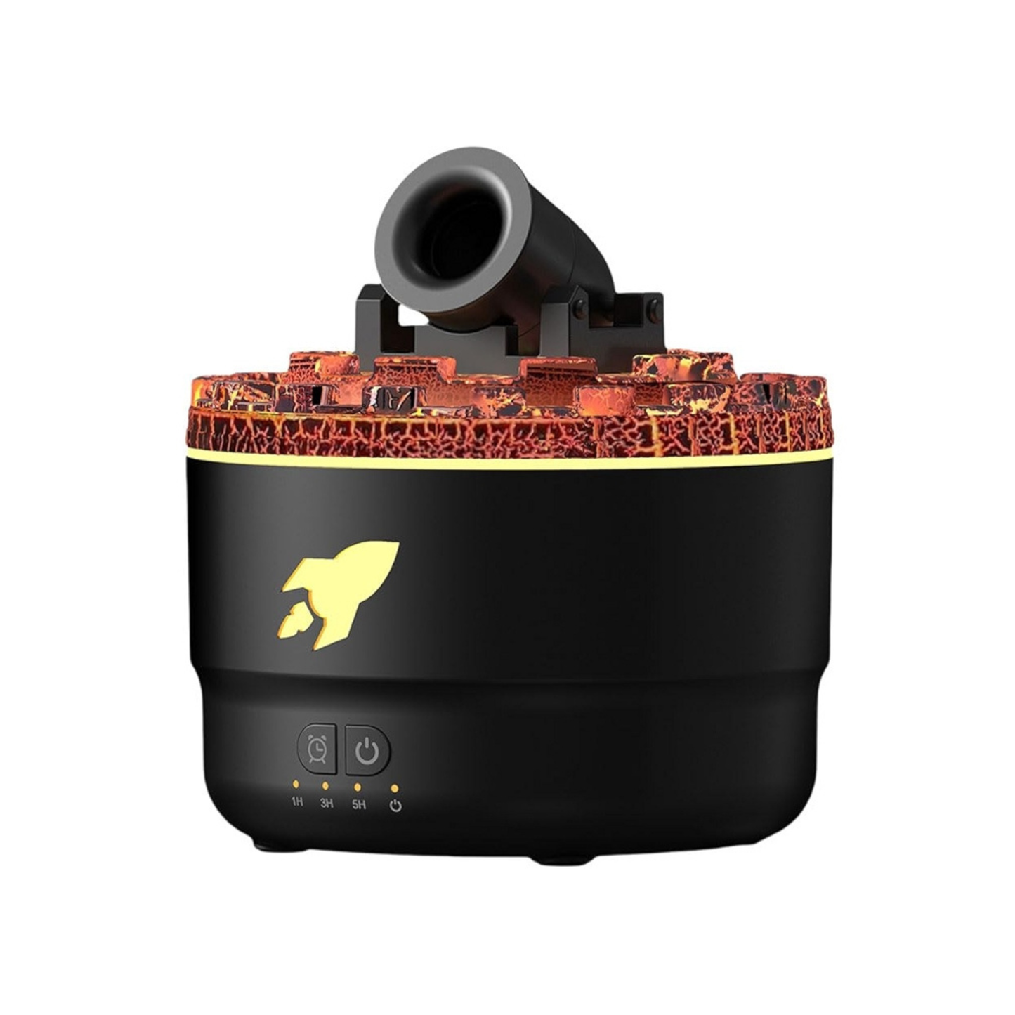 Humidificador con luz tipo cañón.